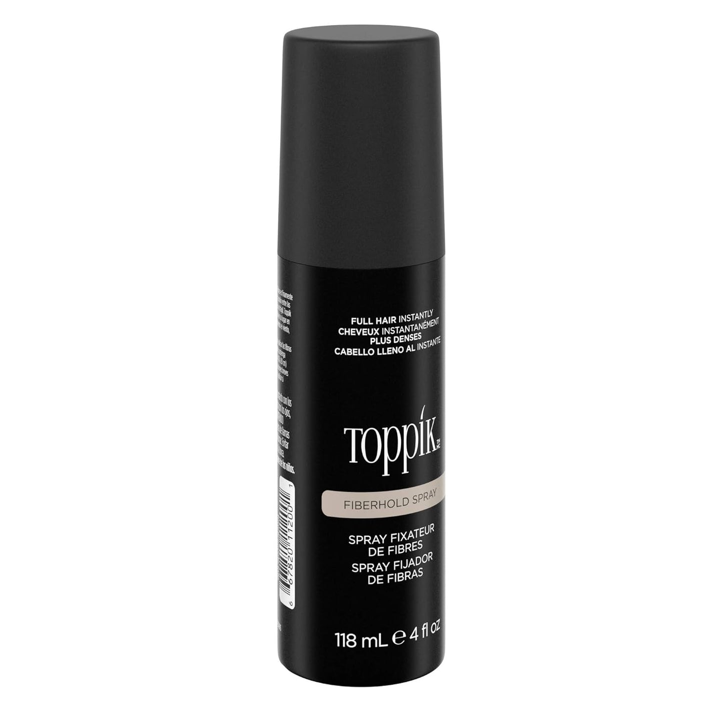Toppik FiberHold Spray - Unscented Hair Thickening Spray | 4 Fl Oz for Strong Hold