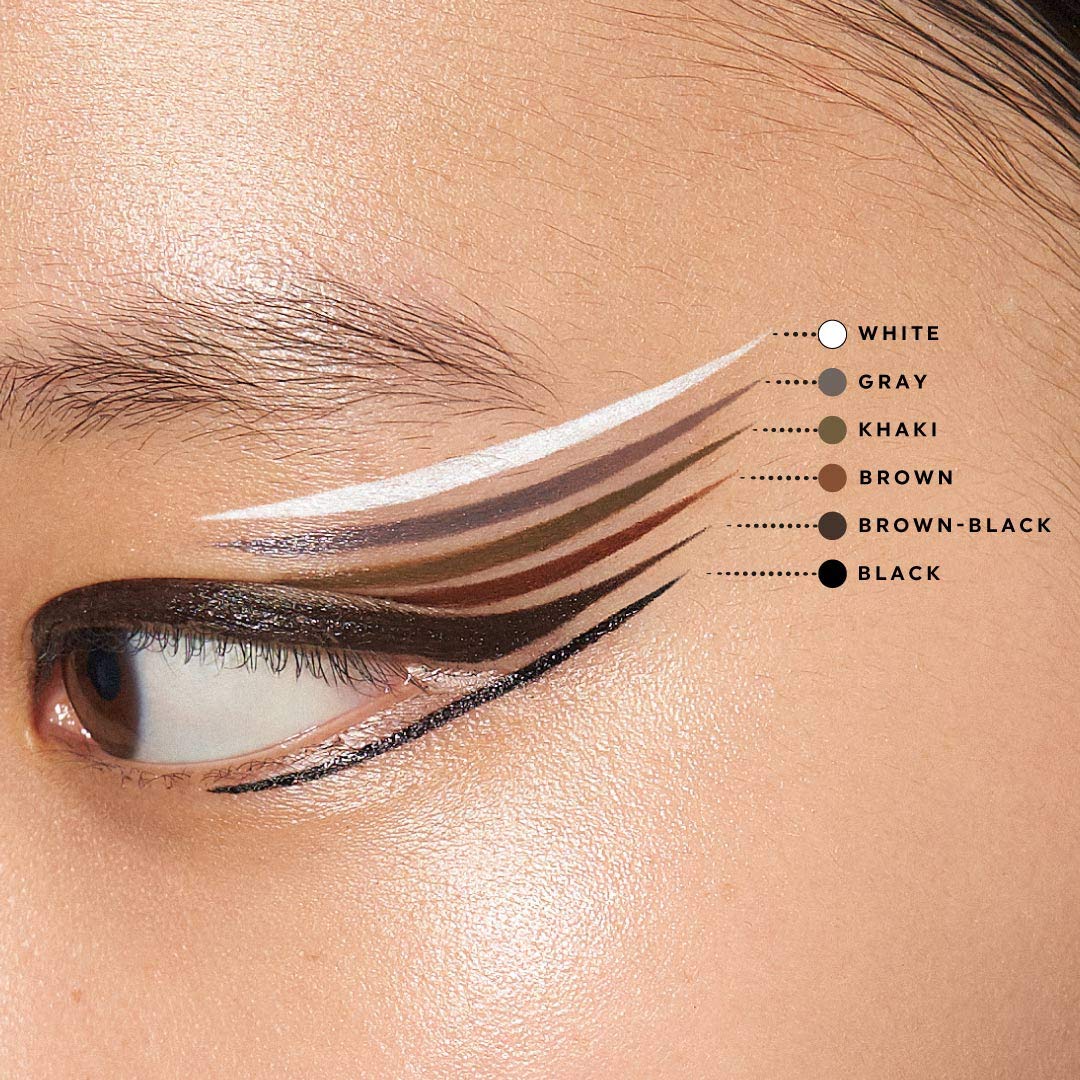 Flowfushi UZU Eye Opening Liner Liquid Eyeliner (Gray)
