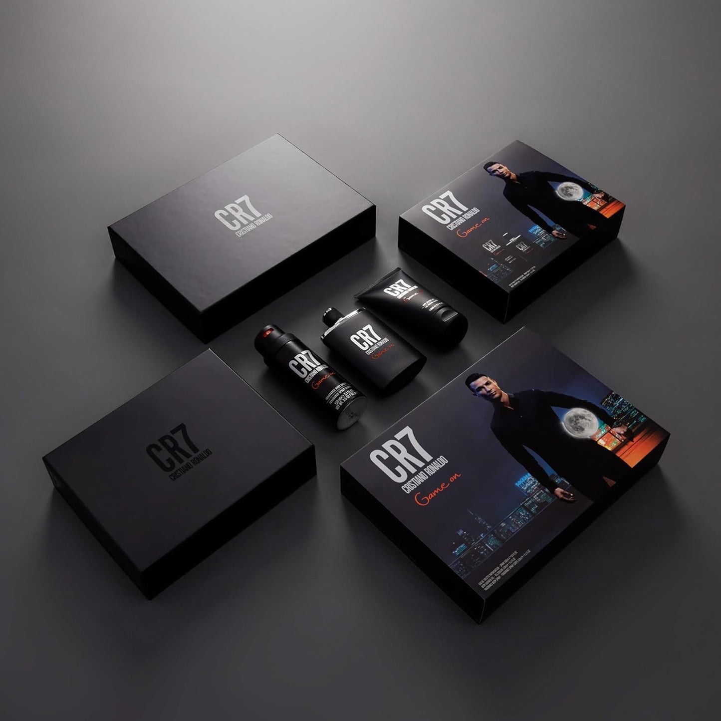 Cristiano Ronaldo Game On Men's Gift Set - 3.4oz EDT Spray, 5.1oz Shower Gel, 4.1oz Body Spray