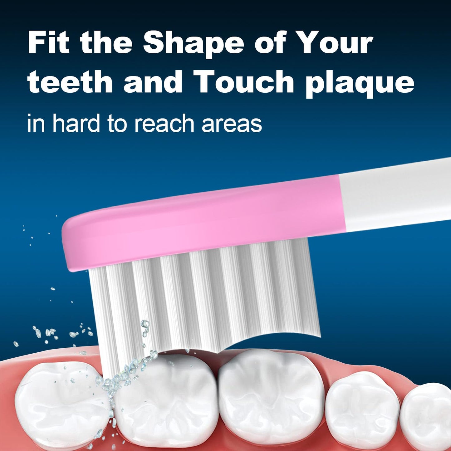 CILGEWH Kids Replacement Toothbrush Heads 10 Pack for Philips Sonicare