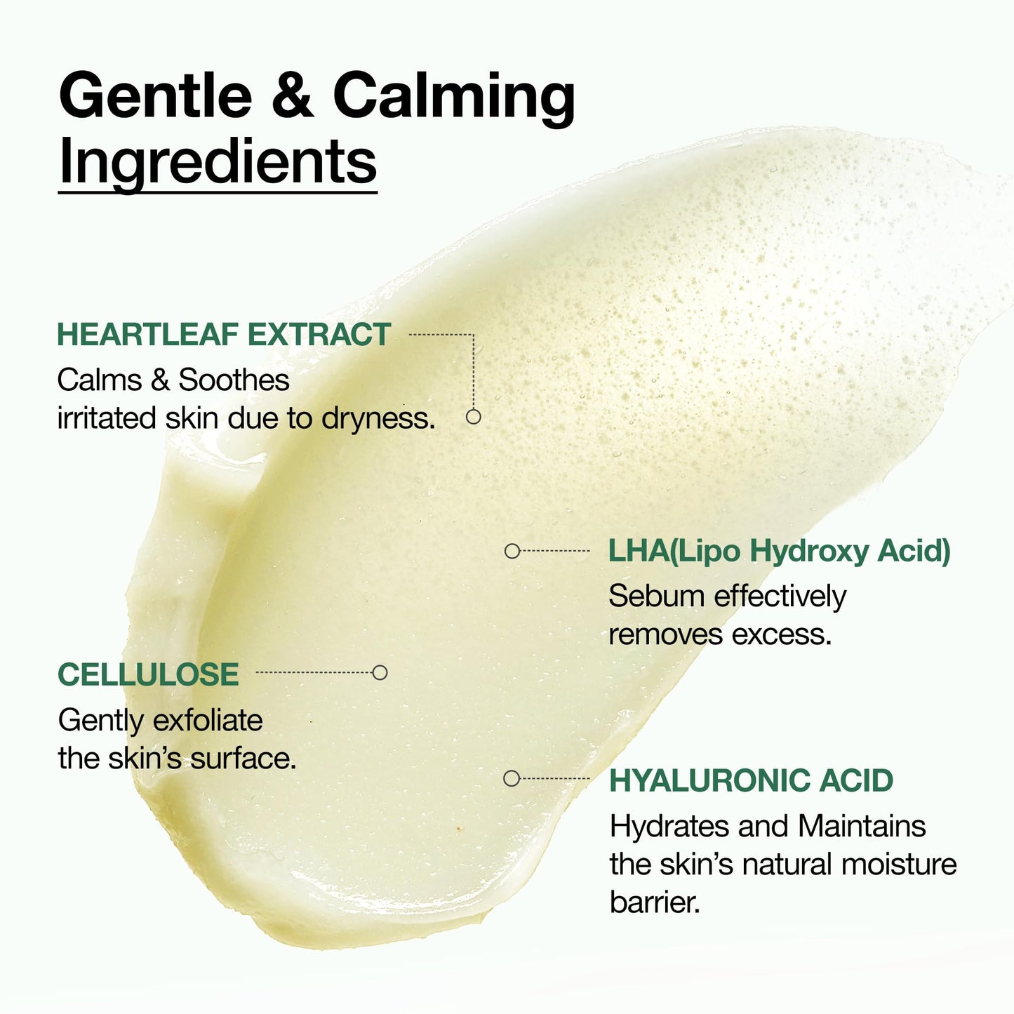 Anua Heartleaf LHA Moisture Peeling Gel, Gentle Exfoliation, Hydrating Facial Peel, Pore Care, Dead Skin Removal, Natural Cellulose, Soothing & Exfoliating for Normal Skin, Korean Skincare, 4.05 fl oz