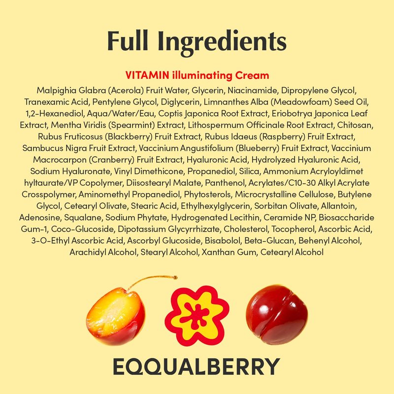 Vitamin C Illuminating Cream - 5% Niacinamide & 3% TXA | Dark Spot Treatment | Lightweight Hydration (1.69 fl. oz / 50ml)