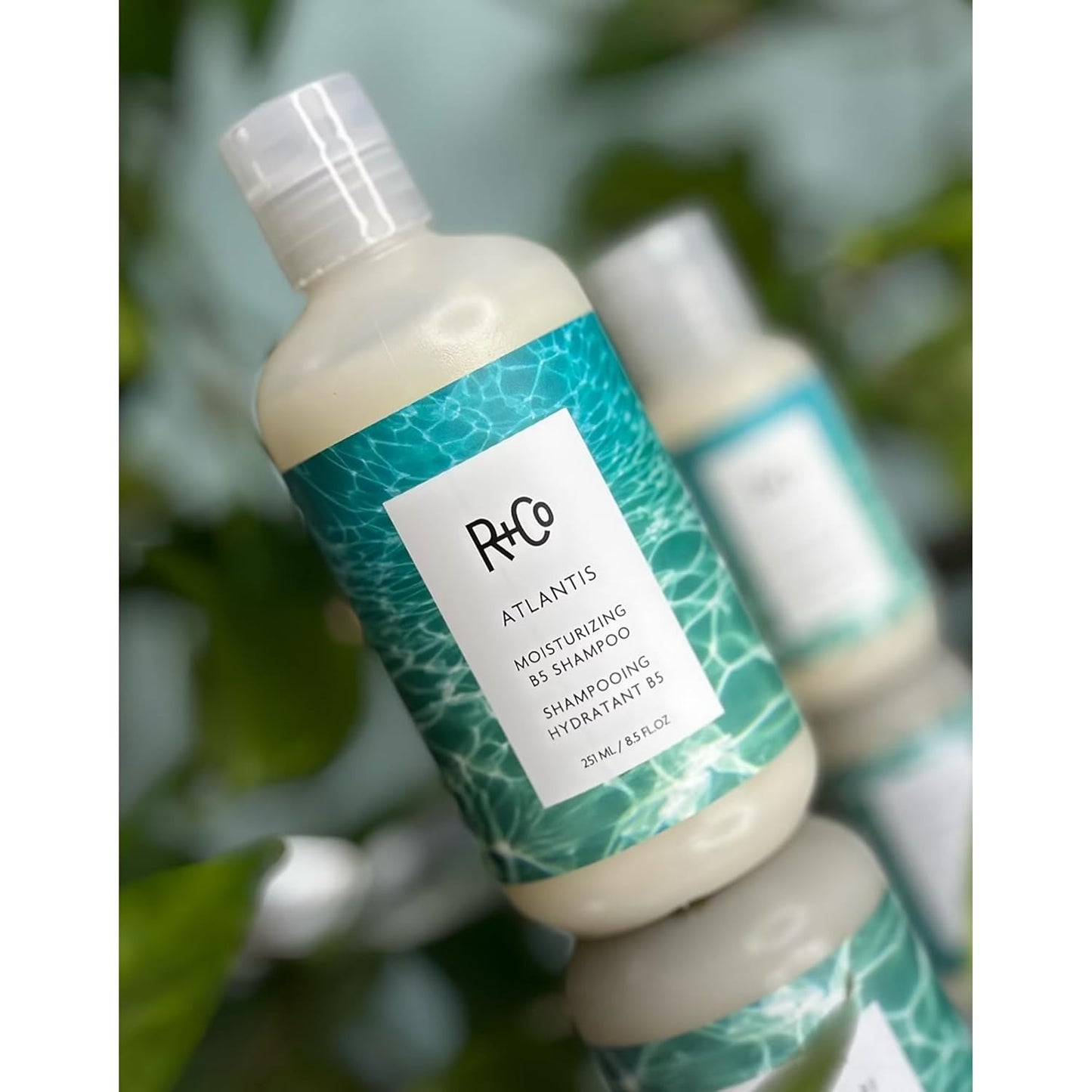 R+Co Atlantis Moisturizing B5 Shampoo - Hydrating & Strengthening for All Hair Types | Softens & Smooths Hair