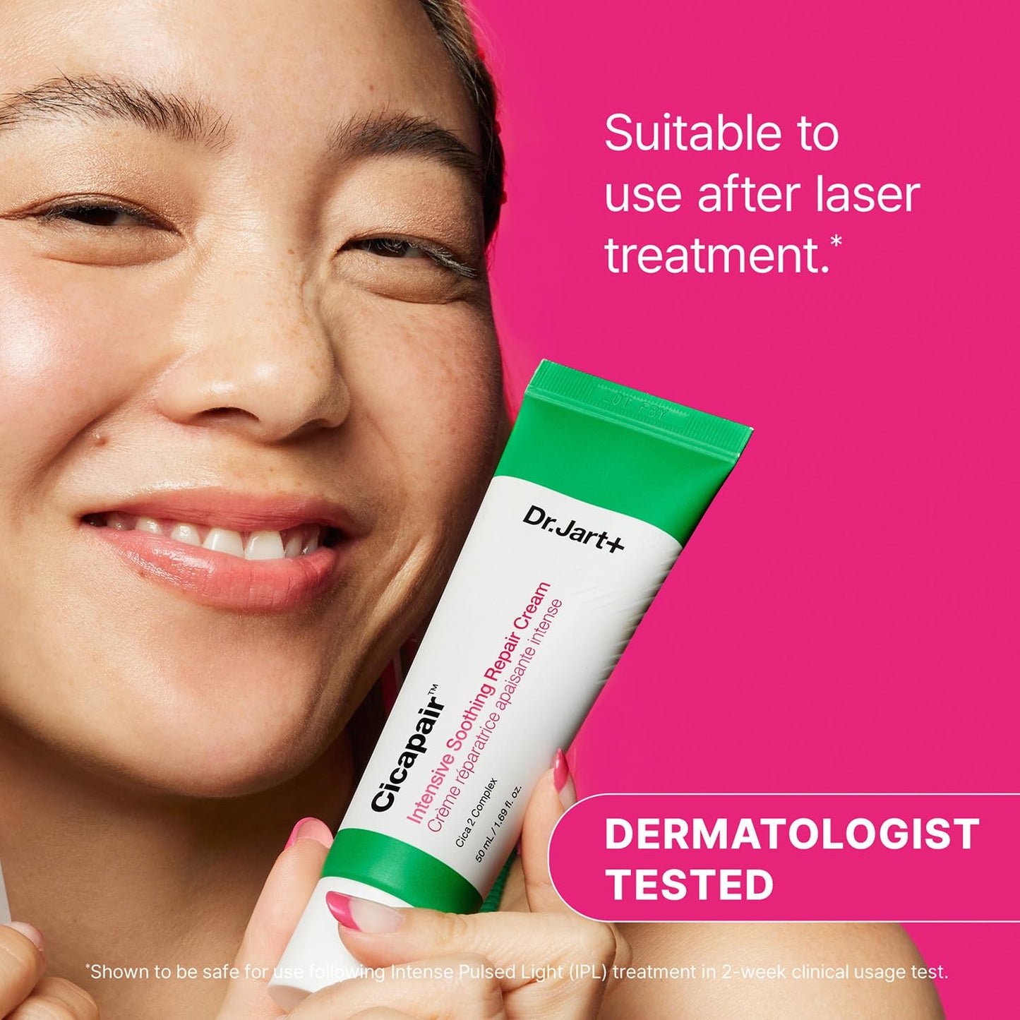 Dr.Jart+ Cicapair Sensitive Skin Korean Face Moisturizer for Redness and Barrier Repair with Centella Asiatica | Korean Skin Care, 1.69 Fl Oz