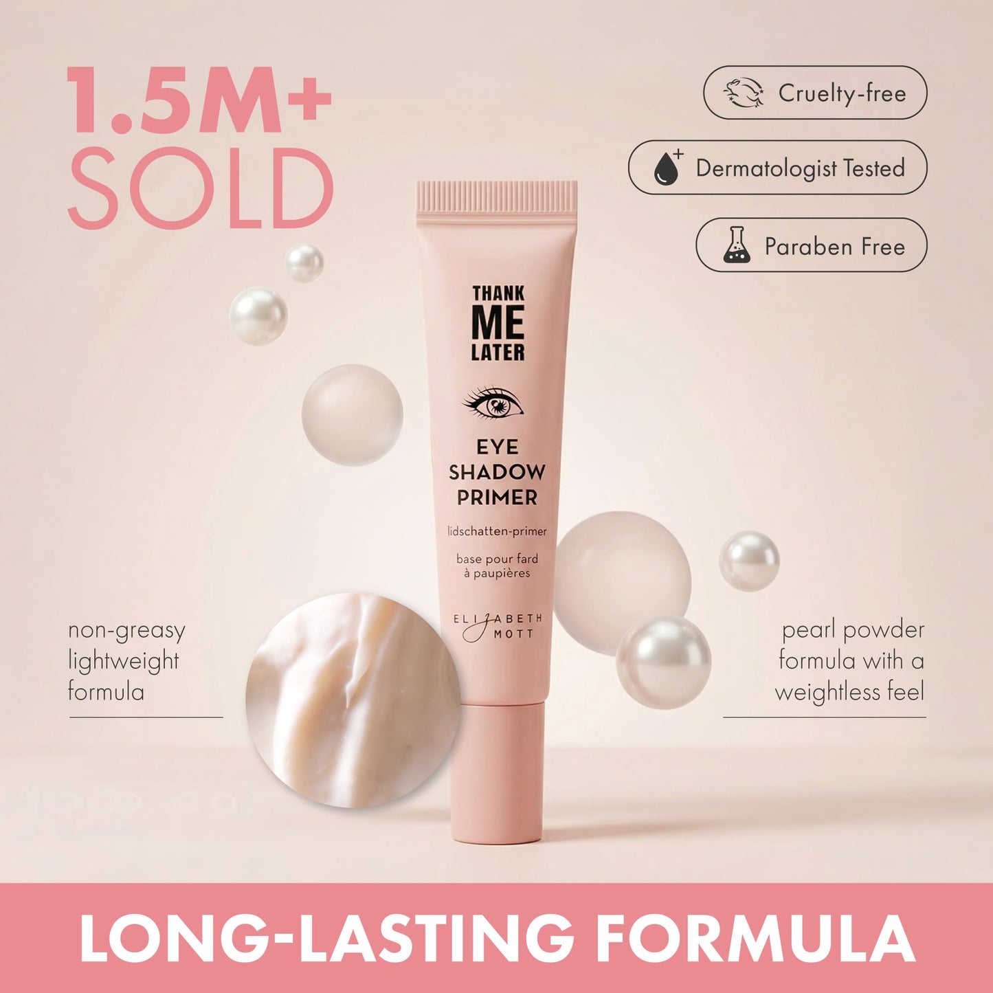 Elizabeth Mott Thank Me Later Eye Primer, 10g