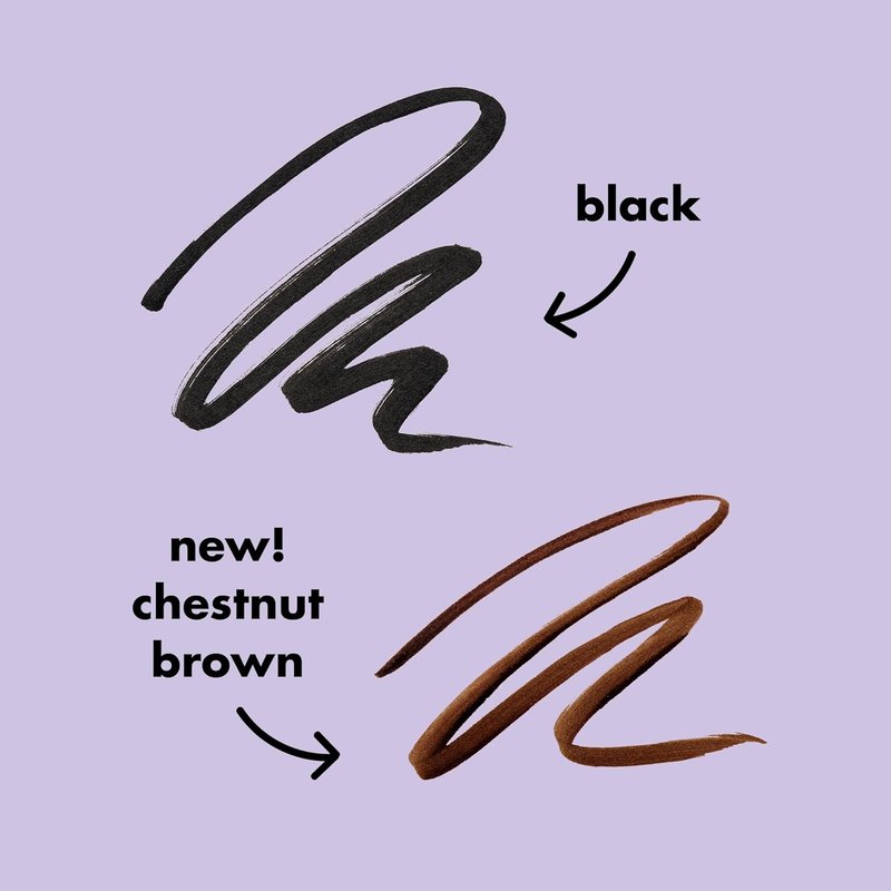 e.l.f. H2O Proof Eyeliner Pen - Waterproof, Long-Lasting Felt Tip Liner for Bold Looks | Deep Brown, Vegan & Cruelty-Free