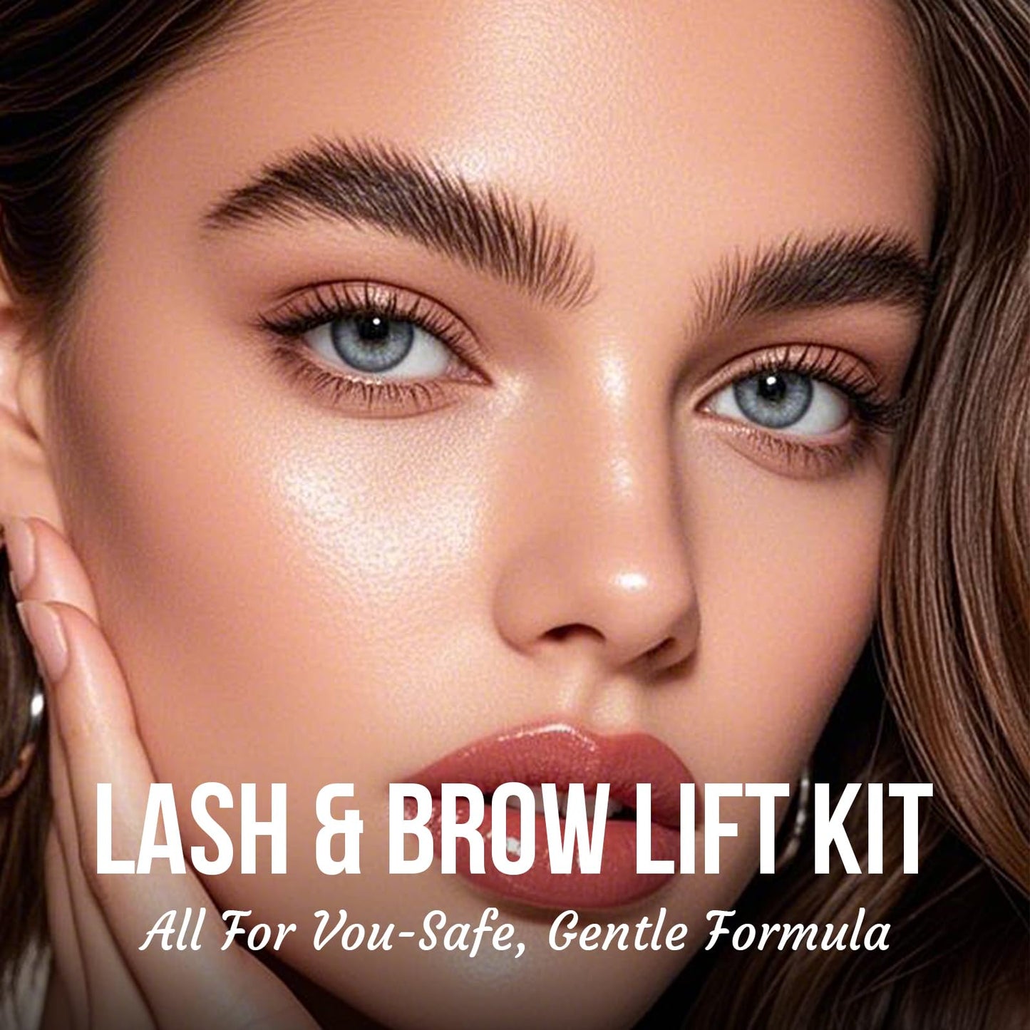 PERMANIA Korean Lash Lift Kit, Tube Design Easy to Apply Brow Lamination Kit for Natural Results Instant Lifting & Curling with Detailed Instruction