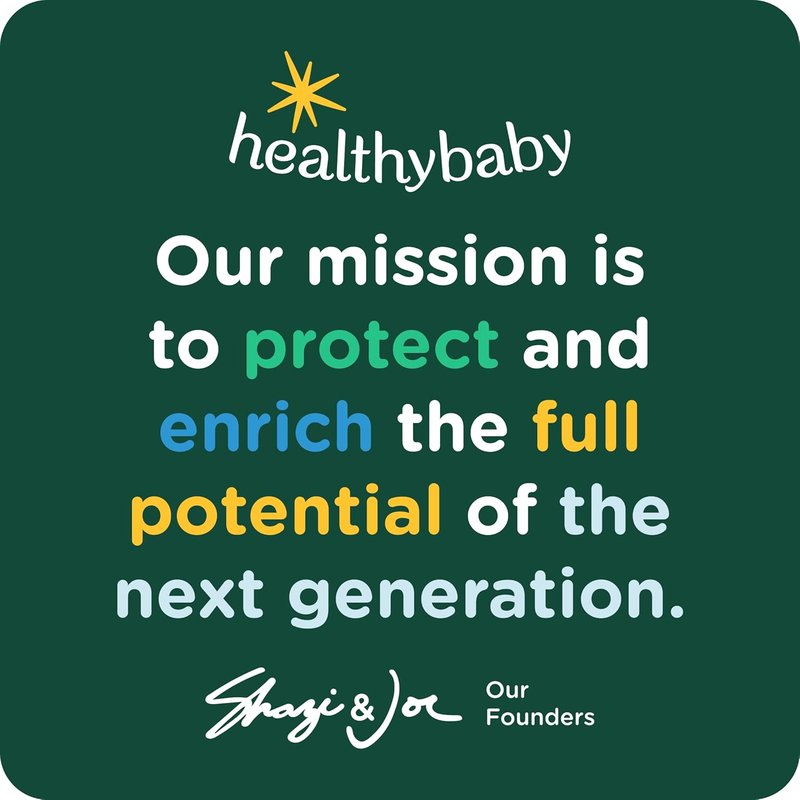 Pregnancy Safe Deodorant - HealthyBaby Pre-and-Probiotic Formula for Sensitive Skin | 3.75 oz