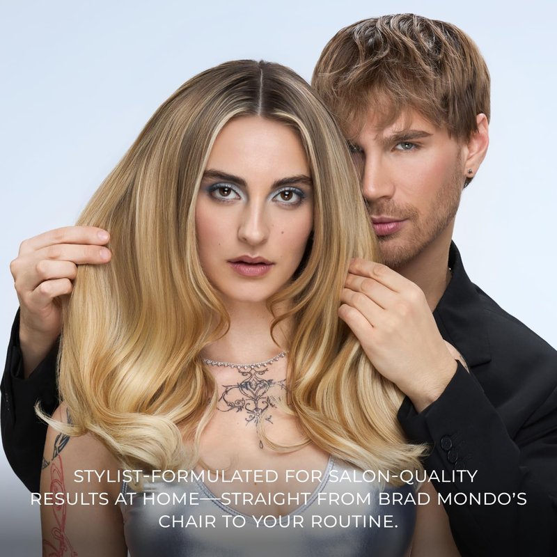 XMONDO Hair Super Gloss Leave-In Conditioning Mist – Weightless Shine, Frizz-Free Finish | Hydrates + Protects from Heat & UV