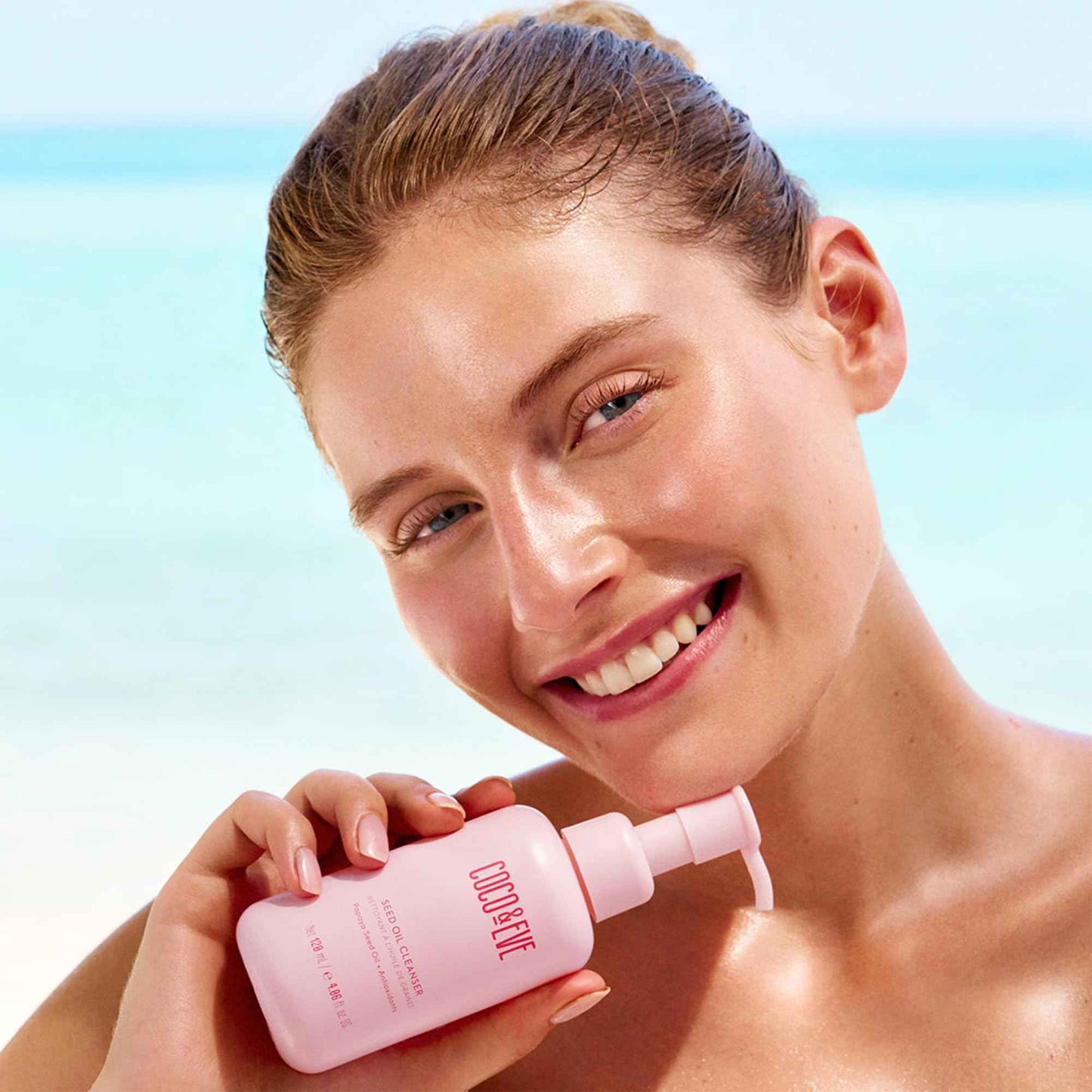 Coco & Eve Seed Oil Cleanser. Gentle Makeup Remover, Cleansing to Dissolve SPF, Impurities. Papaya Seed Oil, Dragon Fruit, Antioxidants, Vitamin E for Nourished, Radiant, Glowy Skin (4.06 fl oz)