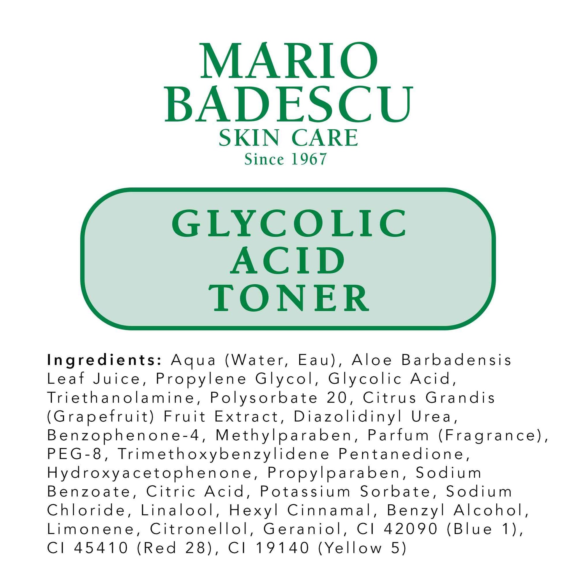 Mario Badescu Glycolic Acid Toner, 8 Fl Oz