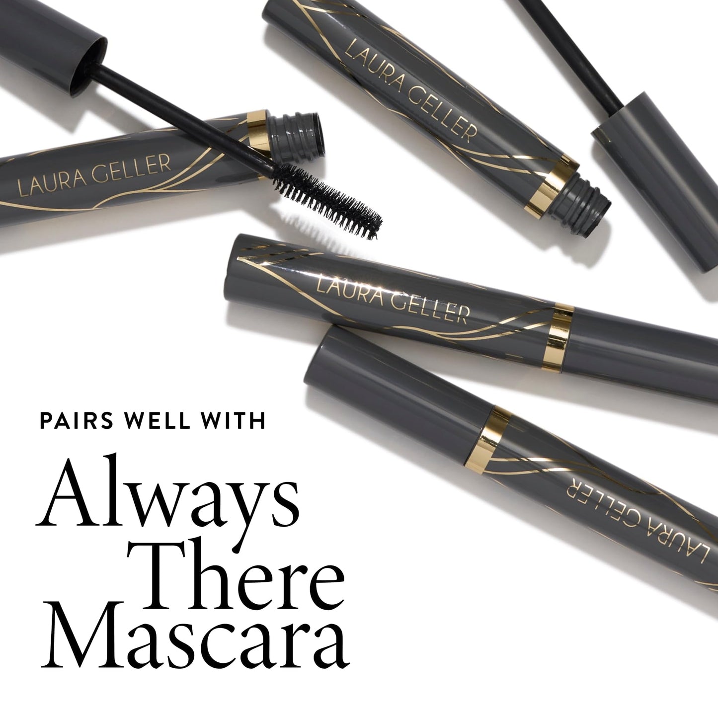 LAURA GELLER NEW YORK Swipe-n-Line Dual-Ended Eyeshadow + Eyeliner - Earthy (Taupe-Green/Warm Green) - Cream Eyeshadow & Smooth Glide Eyeliner - Waterproof & Crease-free Color
