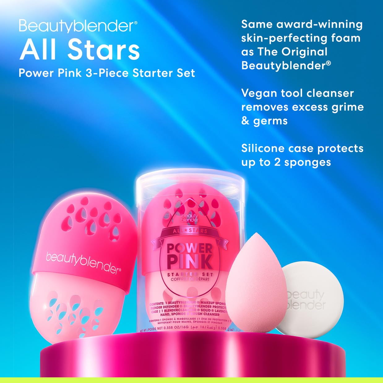 Beautyblender® | Power Pink Starter Set