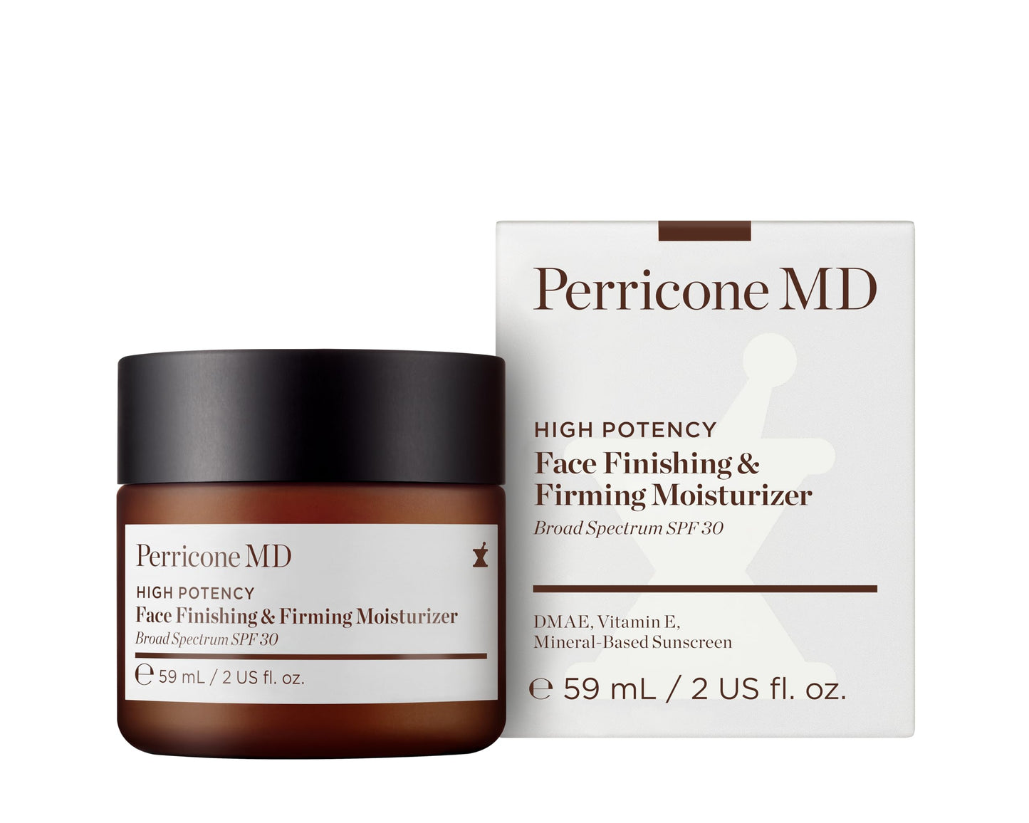 Perricone MD High Potency Classics Face Finishing & Firming Tinted Moisturizer Broad Spectrum SPF 30 - Mineral-Based, Lightweight Face Moisturizer with ALA for Silky Smooth & Protected Skin - 2 fl oz