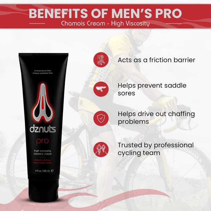 dznuts - Pro Chamois Cream + Bald Super Smooth Shave Lotion - Prevents Razor Burns, Ingrown Hairs, Cooled and Moisturized Skin