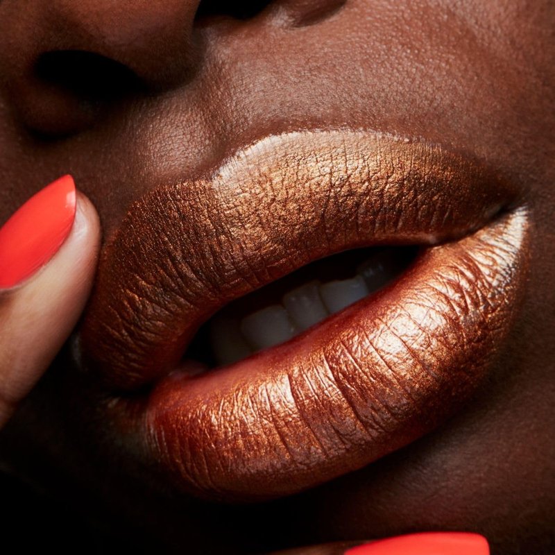 Mac Frost Lipstick - Bronze Shimmer Long-Lasting Color | Perfect for All Skin Tones