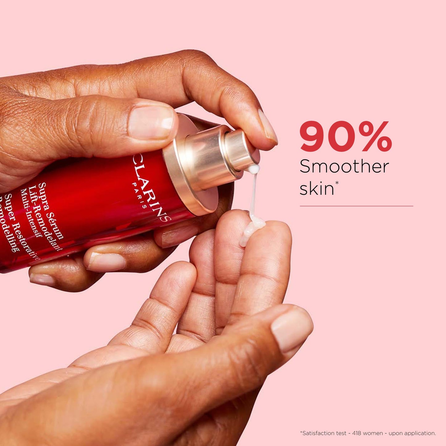 Clarins Super Restorative Remodelling Anti-Aging Serum For Mature Skin Weakened By Hormonal Changes | Replenishes,Illuminates and Helps Visibly Define Facial Contours |Targets Dark Spots and Wrinkles