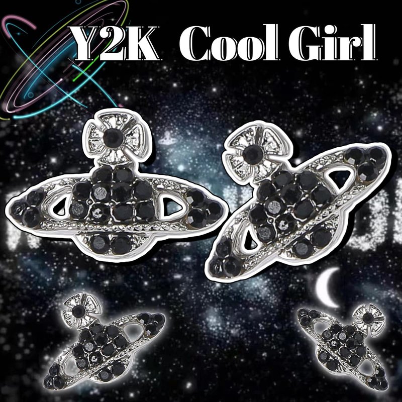 30PCS Planet Nail Charms 3D Star Gold and Silver Nail Charms for Acrylic Nails Y2K 3D Nail Rhinestones Gems Silver Nail Jewelry