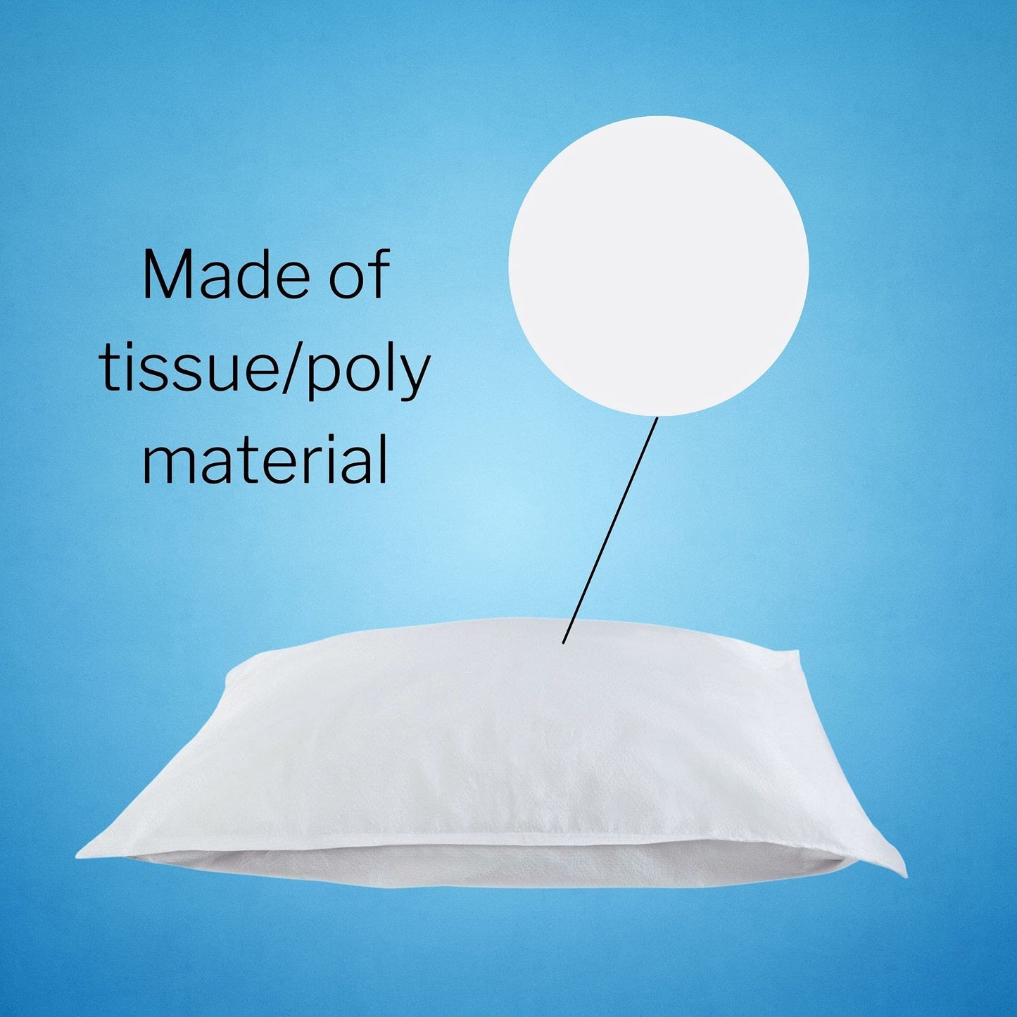 McKesson Pillow Covers Bulk Pillowcase, White, 21 x 30 in, 100 ct