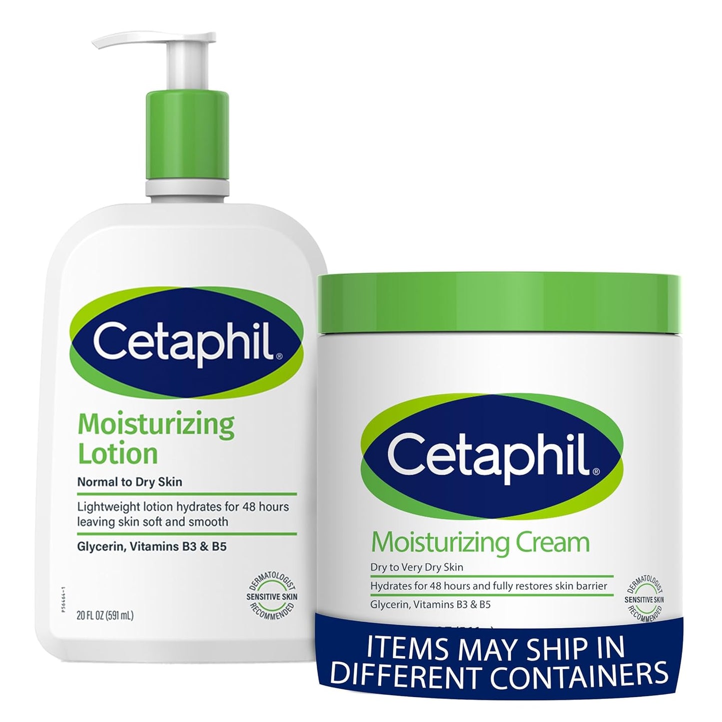 Cetaphil Body Moisturizer - Hydrating Cream for All Skin Types | 20 oz, Ideal for Sensitive Skin