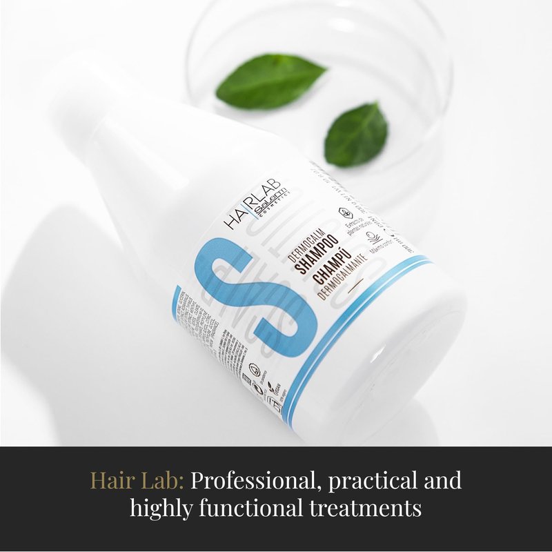 SALERM - Dyed, Bleached, or Gray Hair Mask - Color Longer Hair Lab - 250 ml - with Vitamins A and E - Seals and Maintains Color - Shinier Hair - Sulfate and Paraben-Free