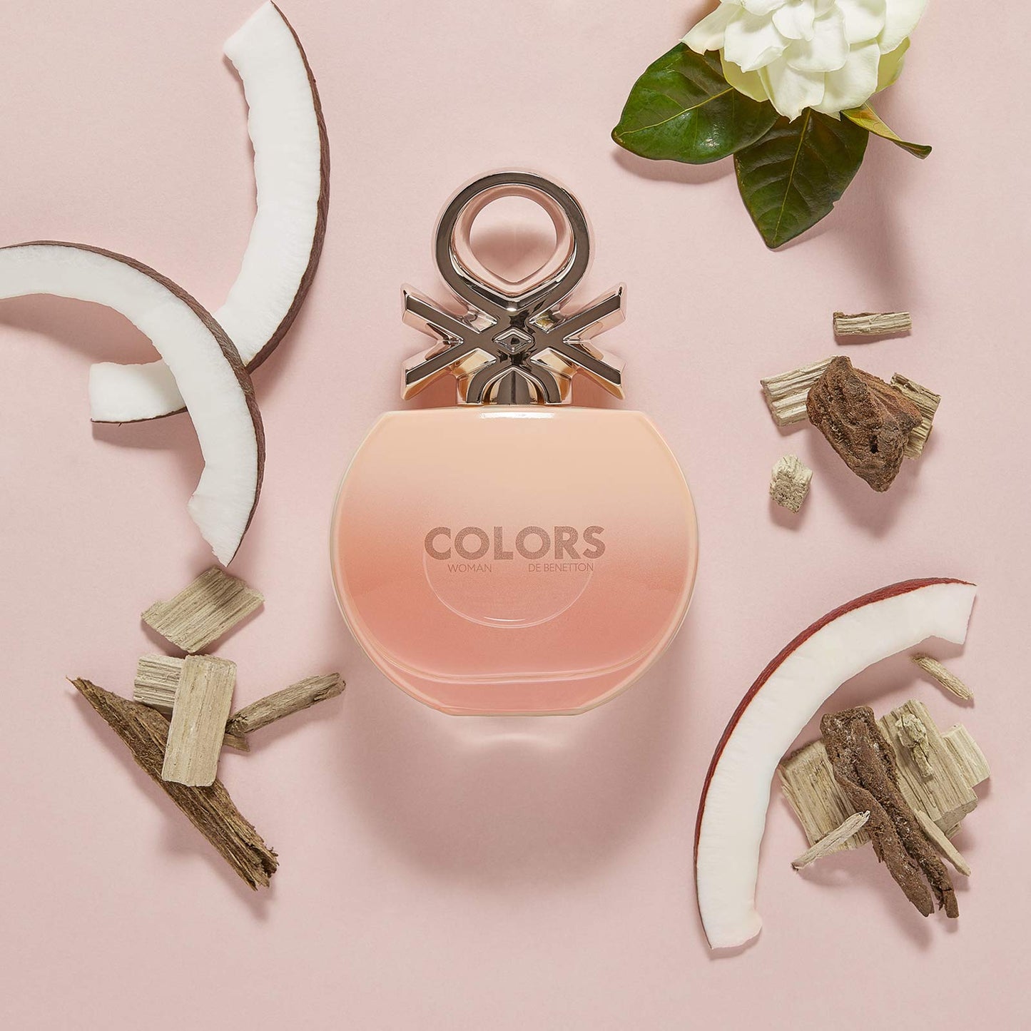 Colors DE Benetton Women Rose by Benetton, EDT Spray 2.7 OZ