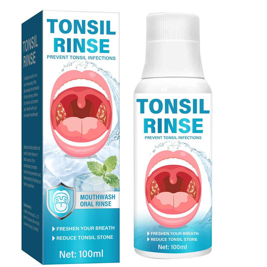 Tonsil Stone Remover, Tonsil Stone Mouthwash to Help Soothe Tonsils, Eliminate Bad Breath and Relieve Dry Mouth