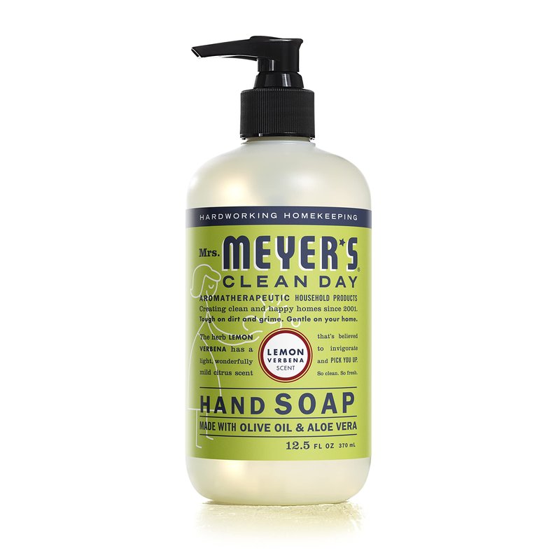 Mrs. MEYER'S CLEAN DAY Hand Soap Bundle (Lemon Verbena + Lavender + Basil + Honeysuckle)