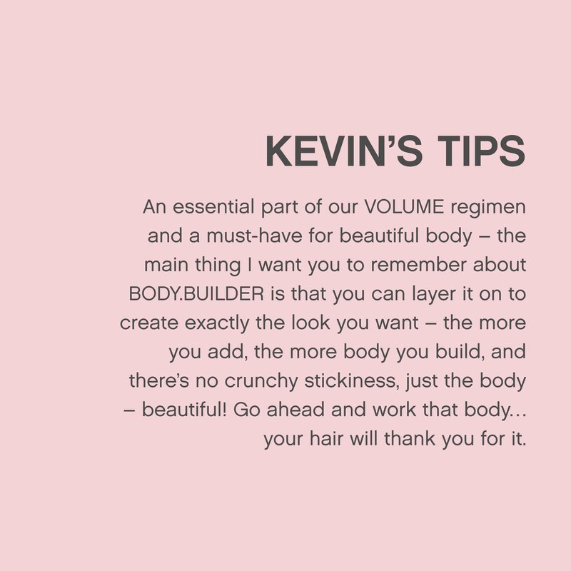 KEVIN.MURPHY BODY.BUILDER - Hair volumising Mousse - For All Types - Weightless & Sulphate-Free Hair Mousse - Hair Care Treatment - With Tangerine Peel Oi - 350 mL / 11.8 fl oz