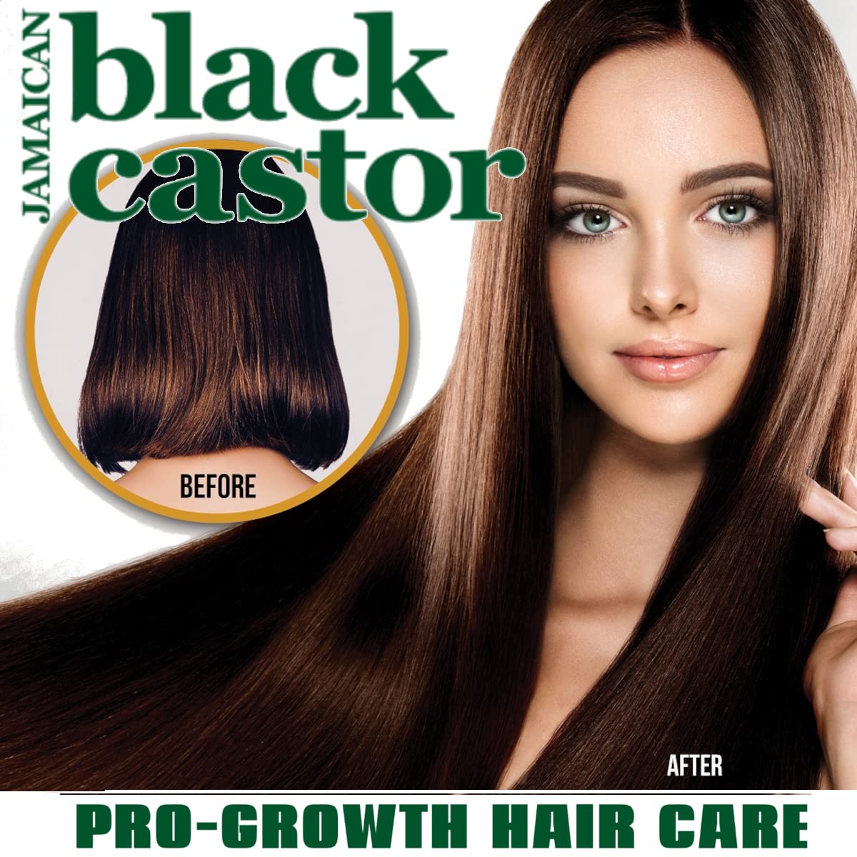 Hair Chemist 2-PC Shampoo & Conditioner Gift Box - Jamaican Black Castor Oil for Hair Growth & Thickness - Sulfate Free, Paraben Free & Phthalate Free - 33.8 oz Each - Made in USA
