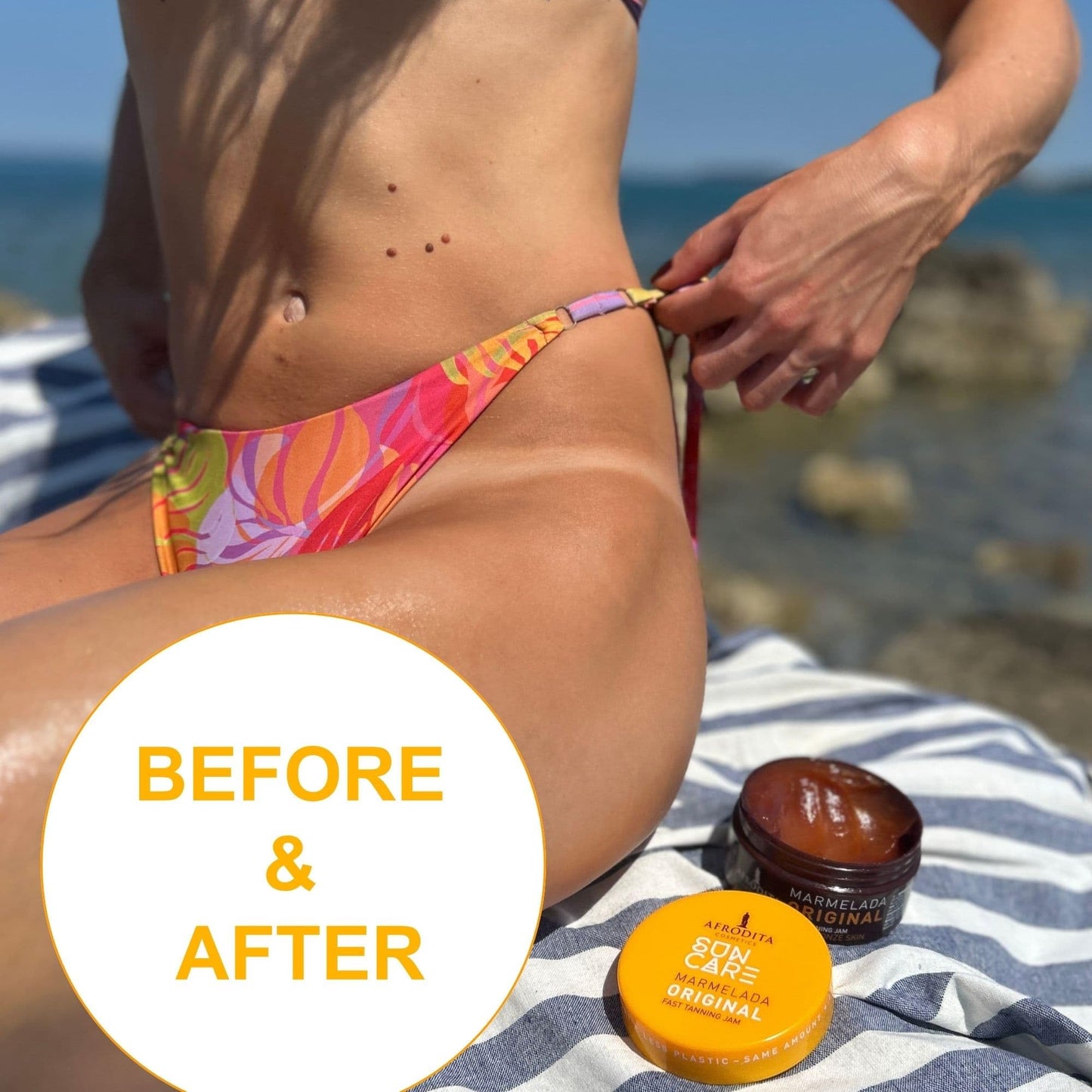 SUN CARE Marmelada Fast Tanning Jam Bronze Skin 6.76 FL Oz/ 200ml
