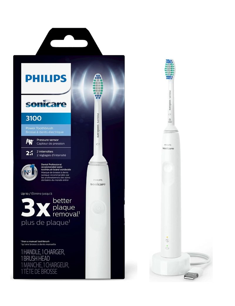 Philips Sonicare ProtectiveClean Removes up to 2X More Plaque, Long Lasting 14 Day Battery Life Rechargeable Electric Toothbrush