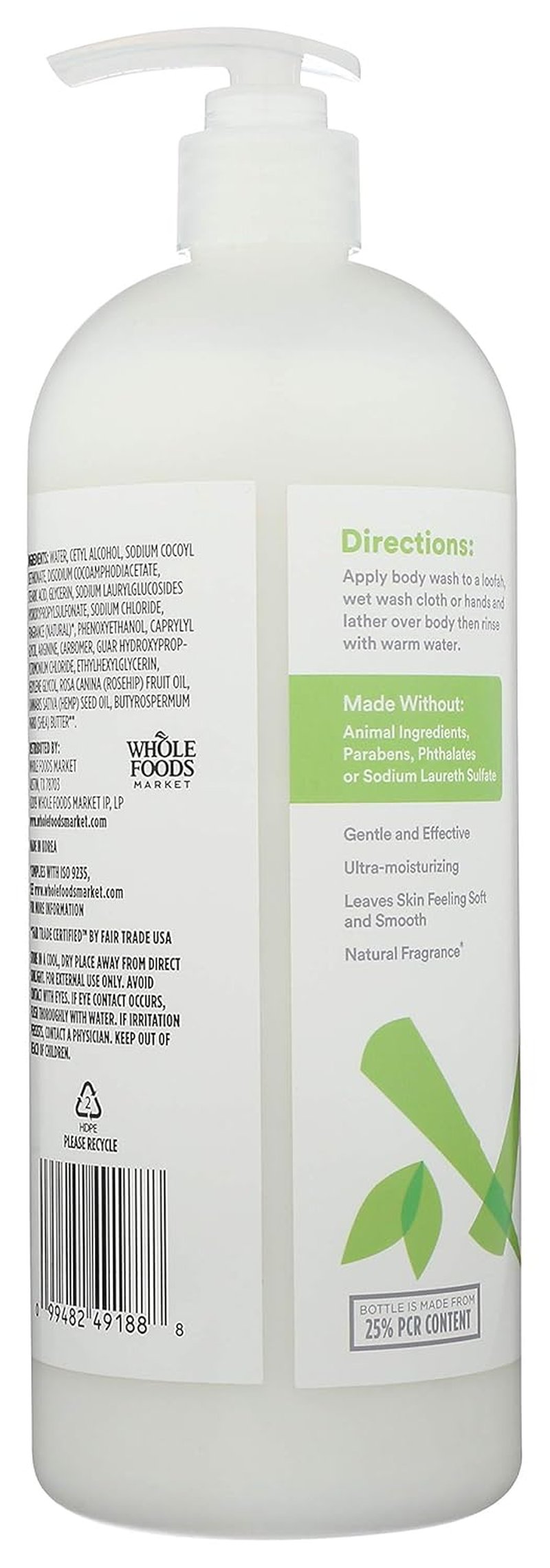 Aloe & White Tea Body Wash - Moisturizing Formula for Soft Skin | 32 Fl Oz