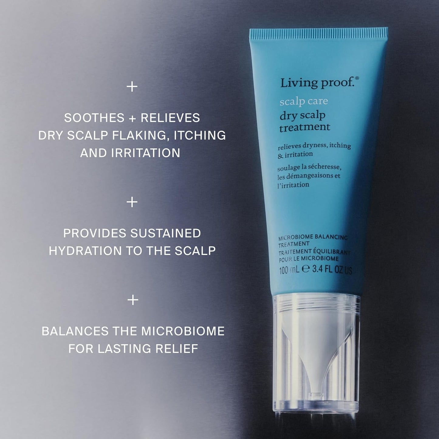 Living Proof Scalp Care Dry Scalp Treatment - Hydrating Formula for Itching & Flaking | 3.4 oz