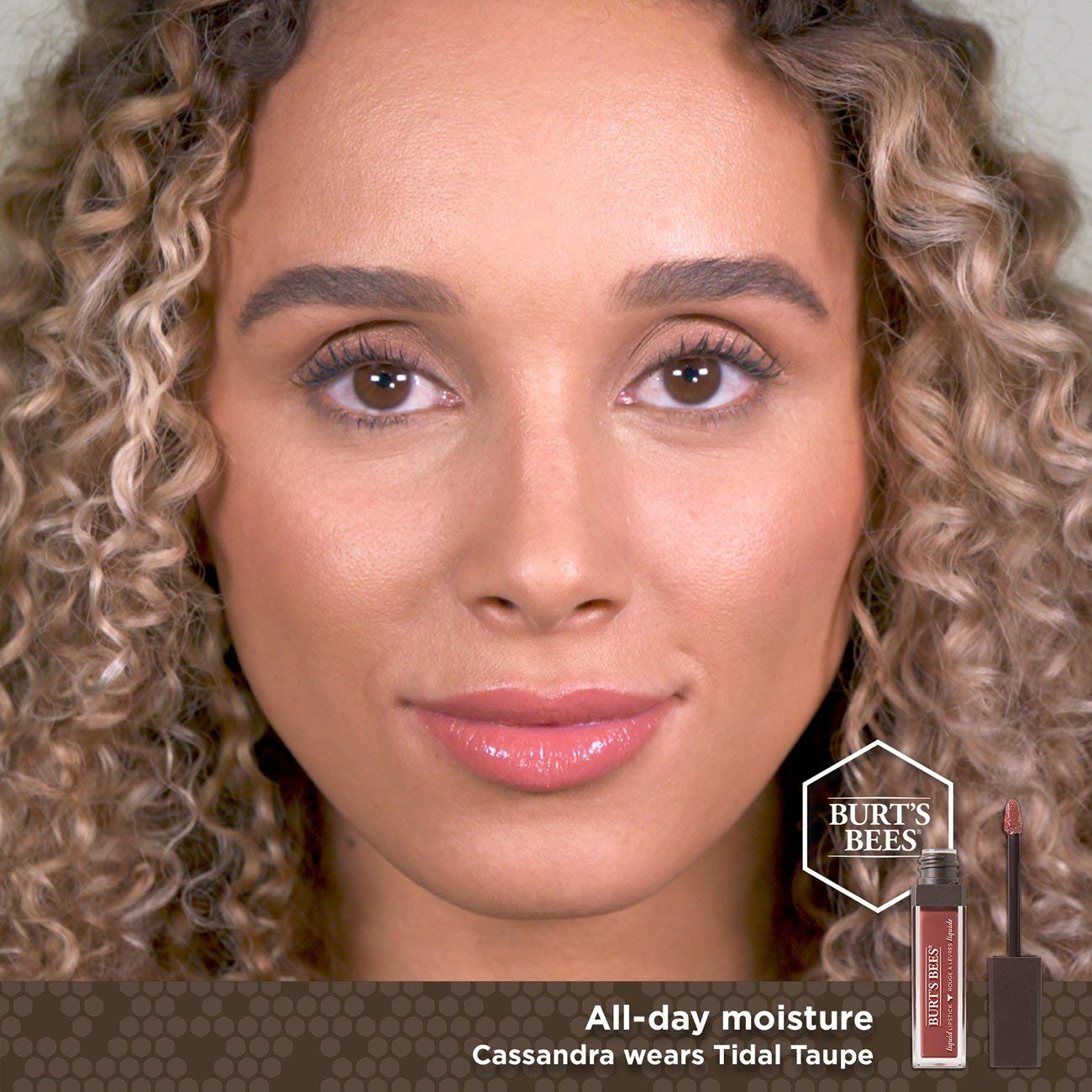 Burts Bees Tidal Taupe Liquid Lipstick, 0.21 OZ