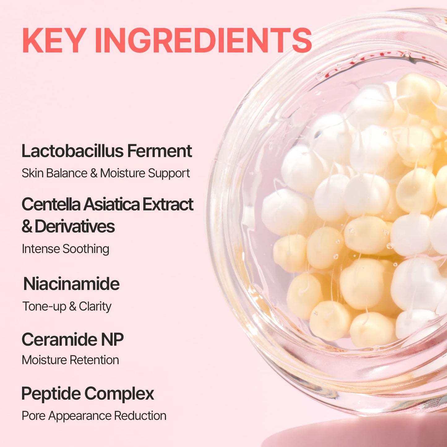 Hydrating Gel-in-Ball Repair Cream - Plumping & Soothing Daily Moisturizer with Cica & Hyaluronic Acid | 70g / 2.47oz