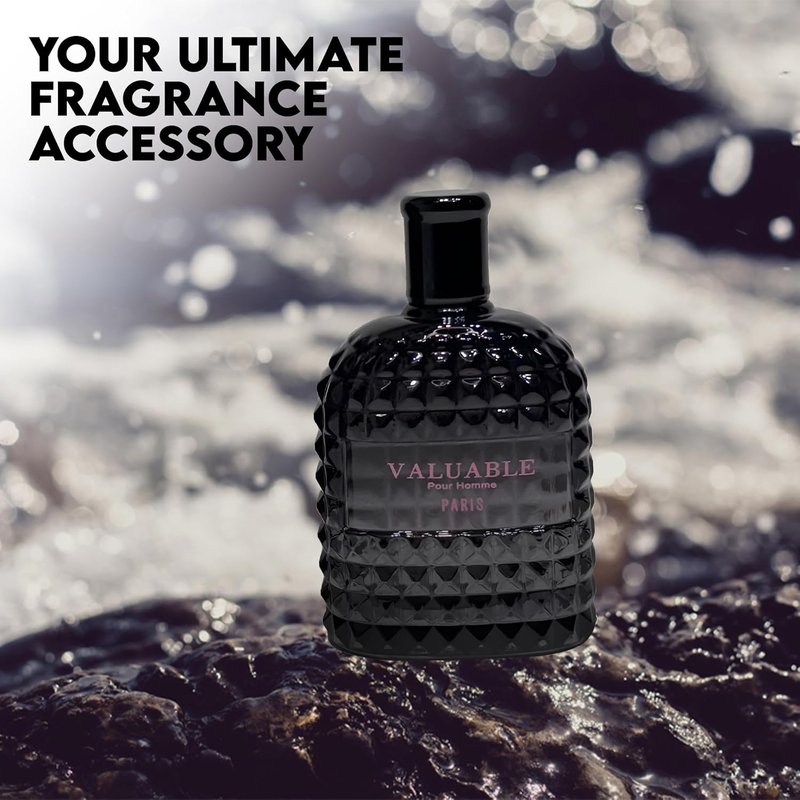 Men's Cologne Gift Set - Vanilla Bourbon, Leather & Amber | 3.4 Fl Oz Each - Luxury Eau de Toilette