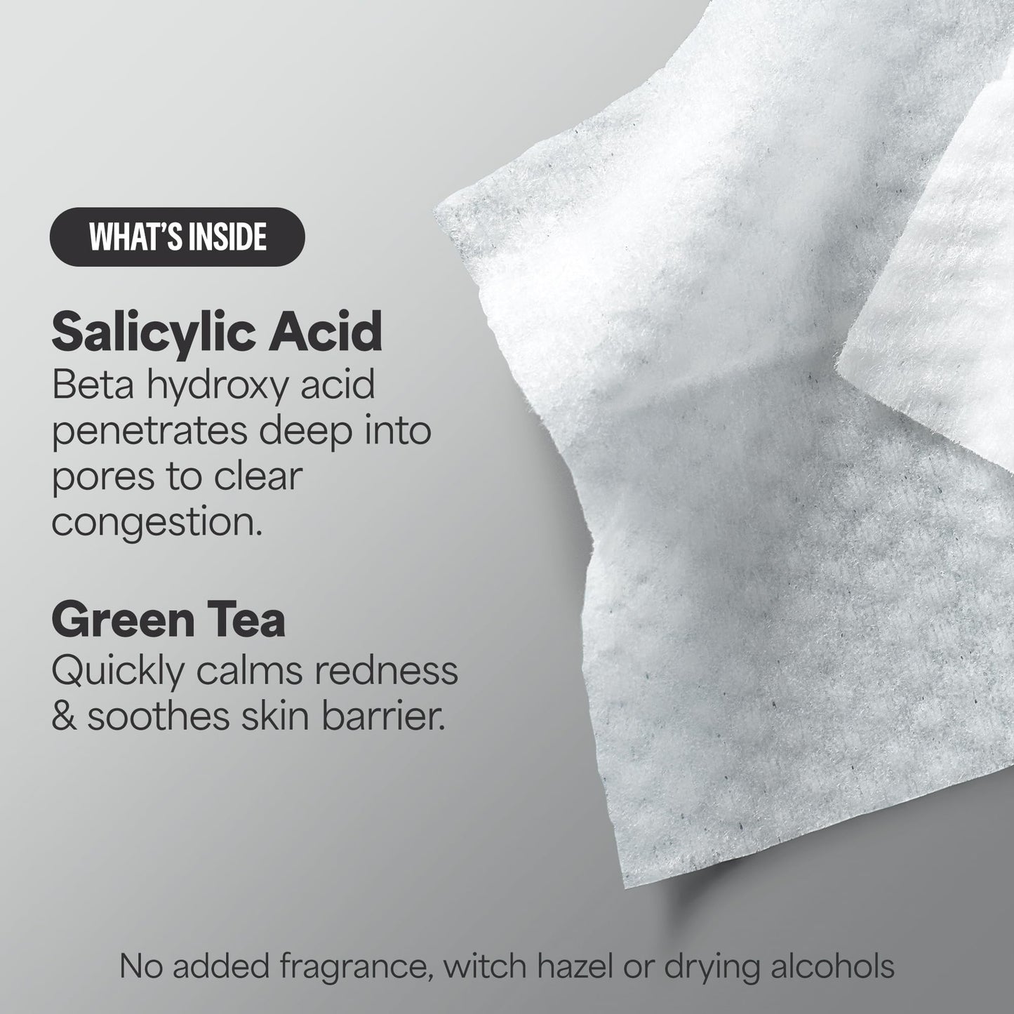 Paula's Choice SKIN PERFECTING 2% BHA Liquid Exfoliant, Salicylic Acid Toner Pads, Facial Exfoliator for Enlarged Pores, Wrinkles & Fine Lines and Suitable for Blackhead-Prone Skin, Pack of 3