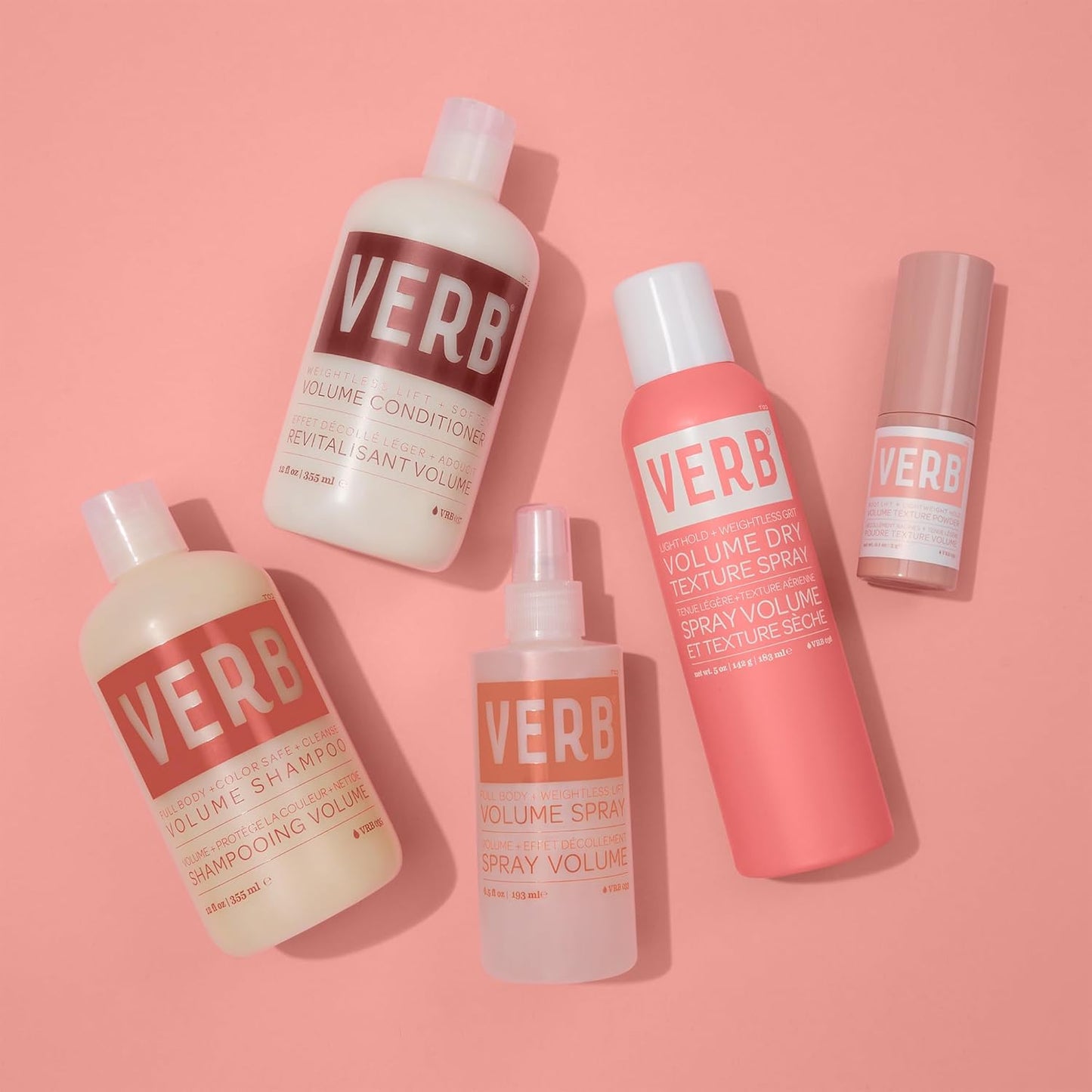 VERB Dry Shampoo Light - Refreshing Spray for Light Tones | Absorbs Oils & Extends Styles - Vegan Formula