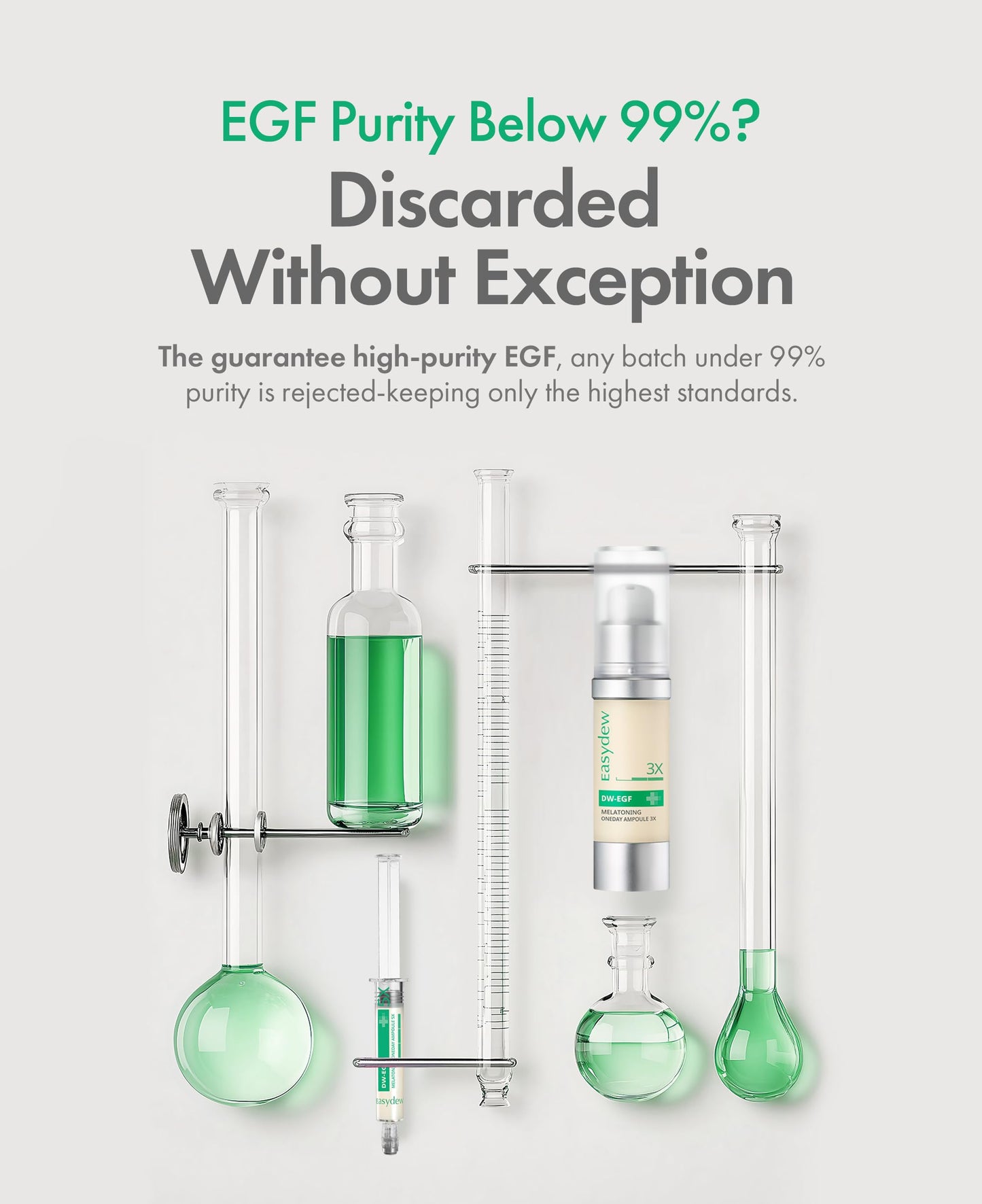 Easydew DW-EGF Melatoning Ampoule 3X - Dark Spot Serum (Bottle 1.01 fl oz)