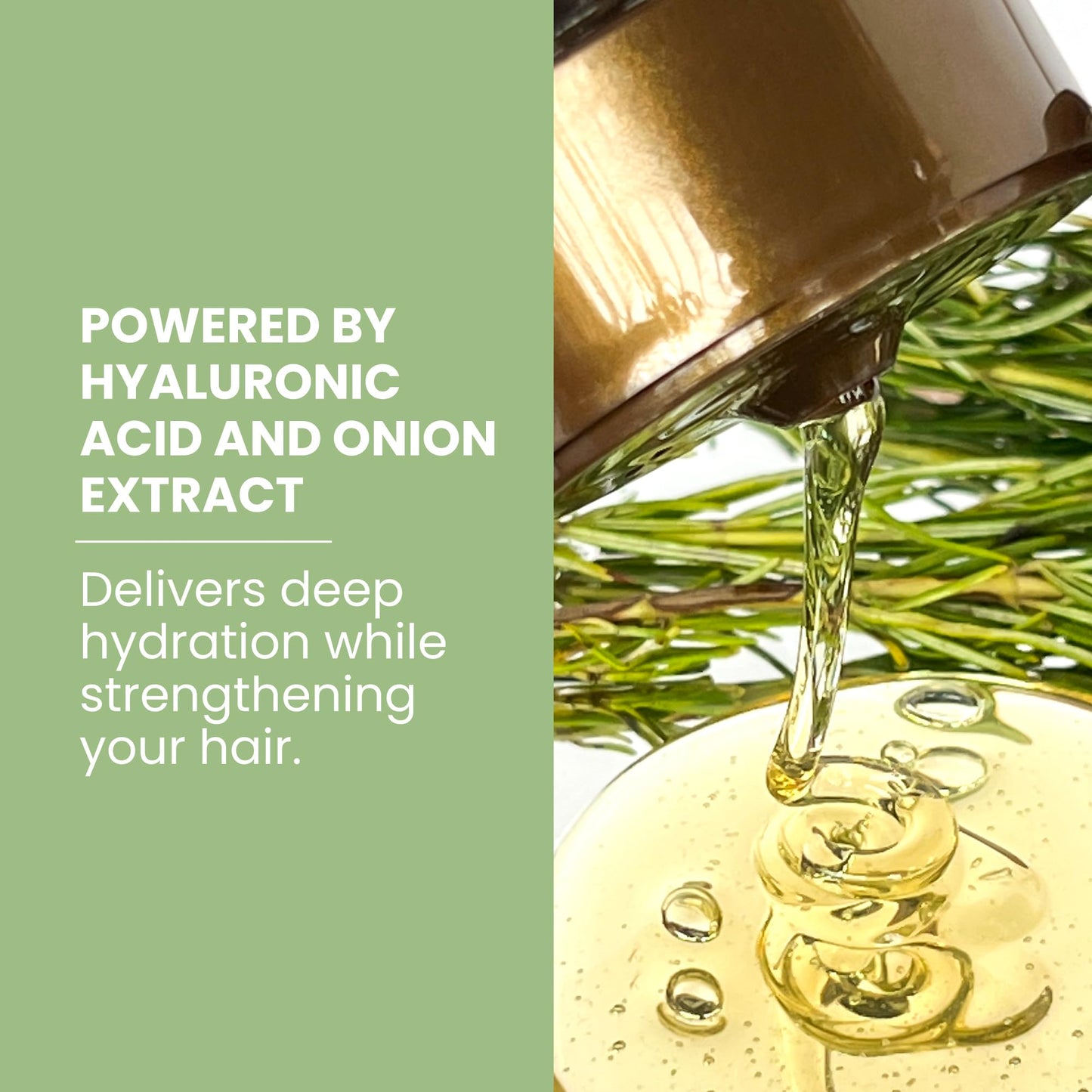 ANYELUZ Rosemary Shampoo for Stronger Hair with Hyaluronic Acid, 16.9 Fl Oz