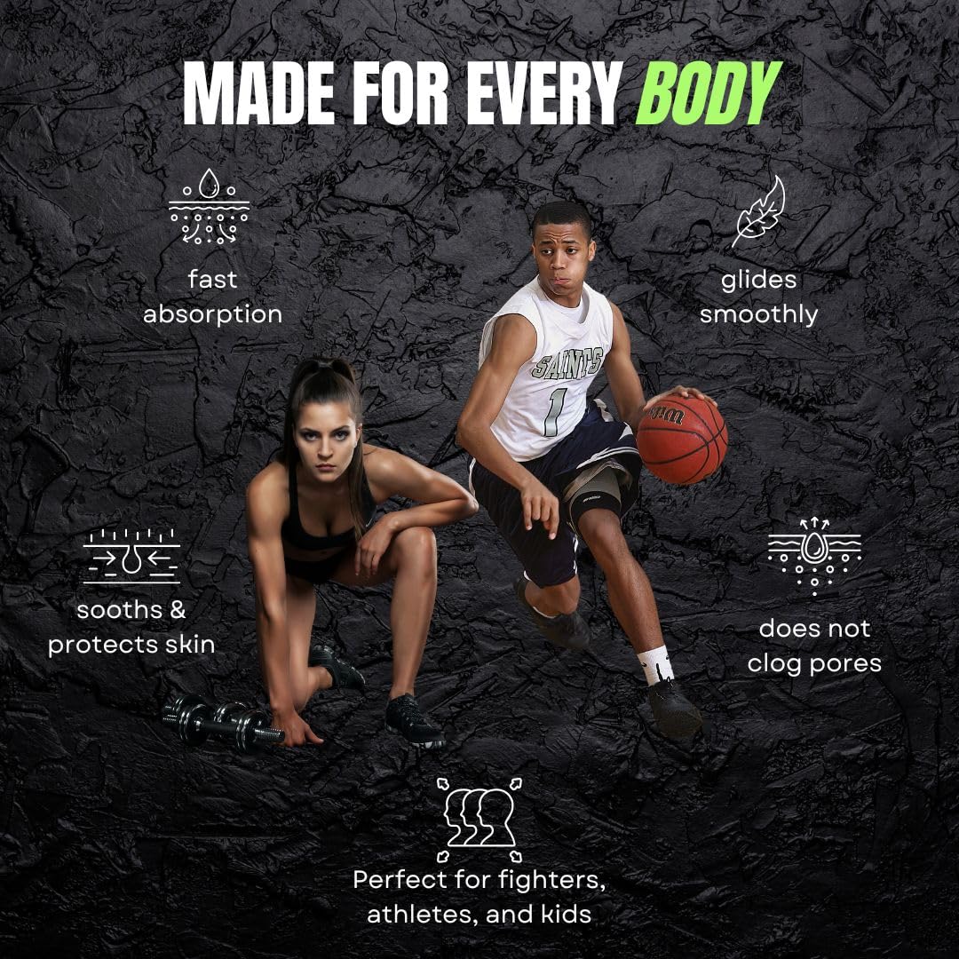 Fight Scrub Natural Deodorant - 100% All-Natural, Aluminum-Free, Long-Lasting Odor Protection, Magnesium Powered - Handmade in the USA (2-Pack: Mango + Coconut)