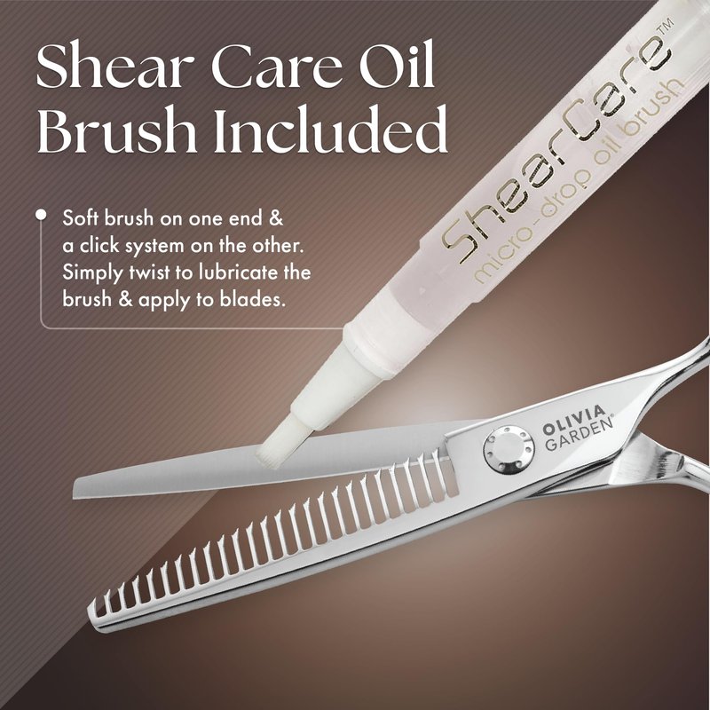 Olivia Garden PerfectBlend intro case 6" thinner contains: PB-T25, oil pen, cleaning cloth & zipper case