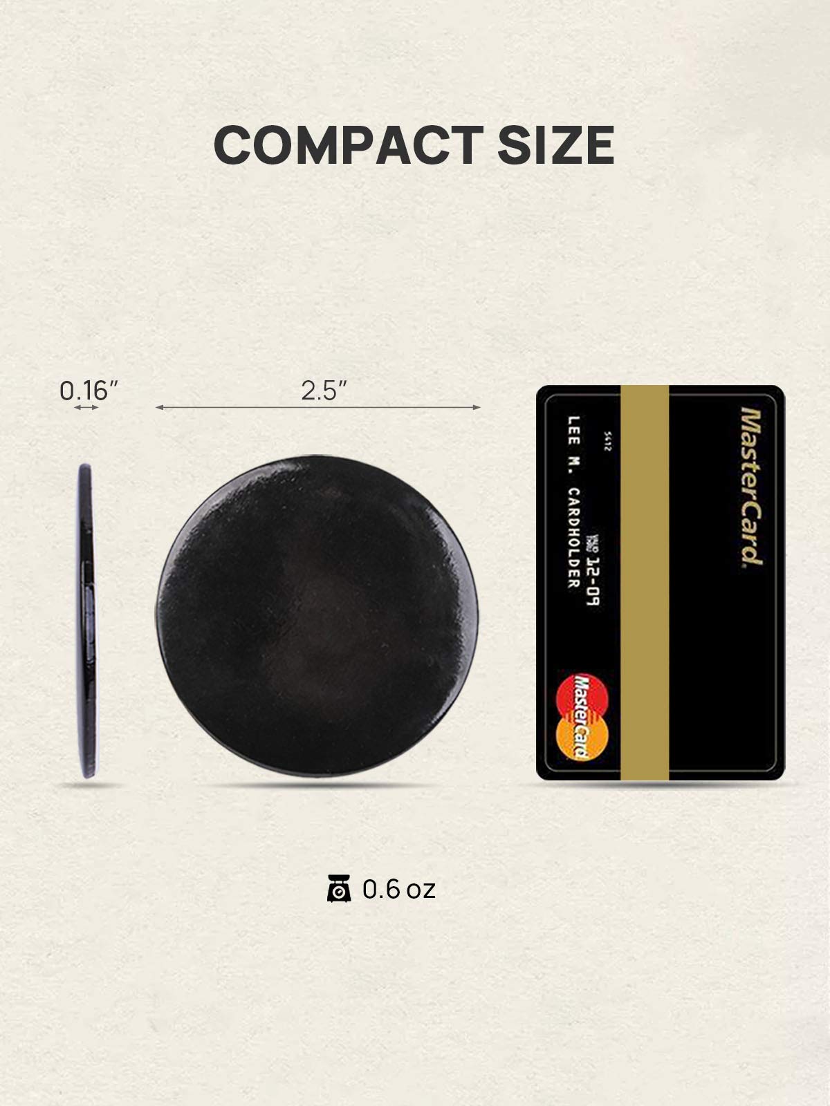 Getinbulk Compact Small Makeup Mirror Bulk, Mini Travel Pocket Mirror for Purse Women Pack of 36 Pcs(Round, White)