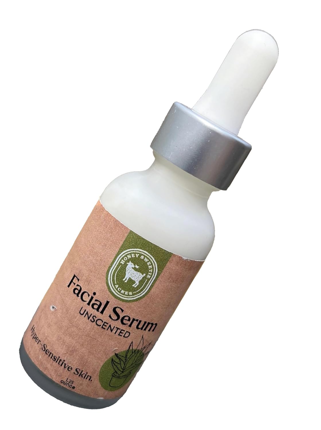 Vitamin B Facial Serum with Aloe & Niacinamide | Hydrating Raw Goat Milk & Hyaluronic Acid - 1.25 oz