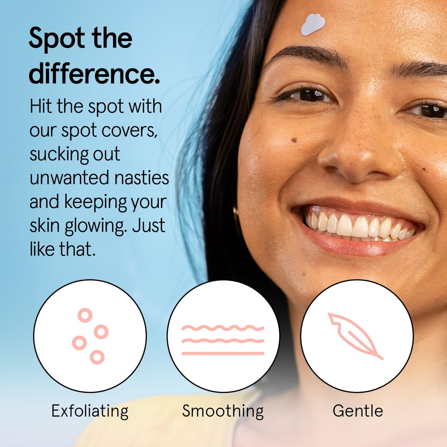 grace & stella Award Winning Pore Strip - Pimple Patches for Face - Hydrocolloid Acne Patches - Absorbs Zits, Reduces Redness - Cute Patches Dermatologist-Tested, Vegan