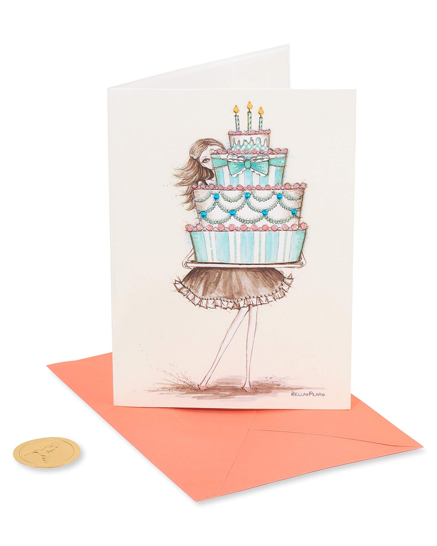 Papyrus Birthday Card for Her - Designed by Bella Pilar (Celebration That Shines)