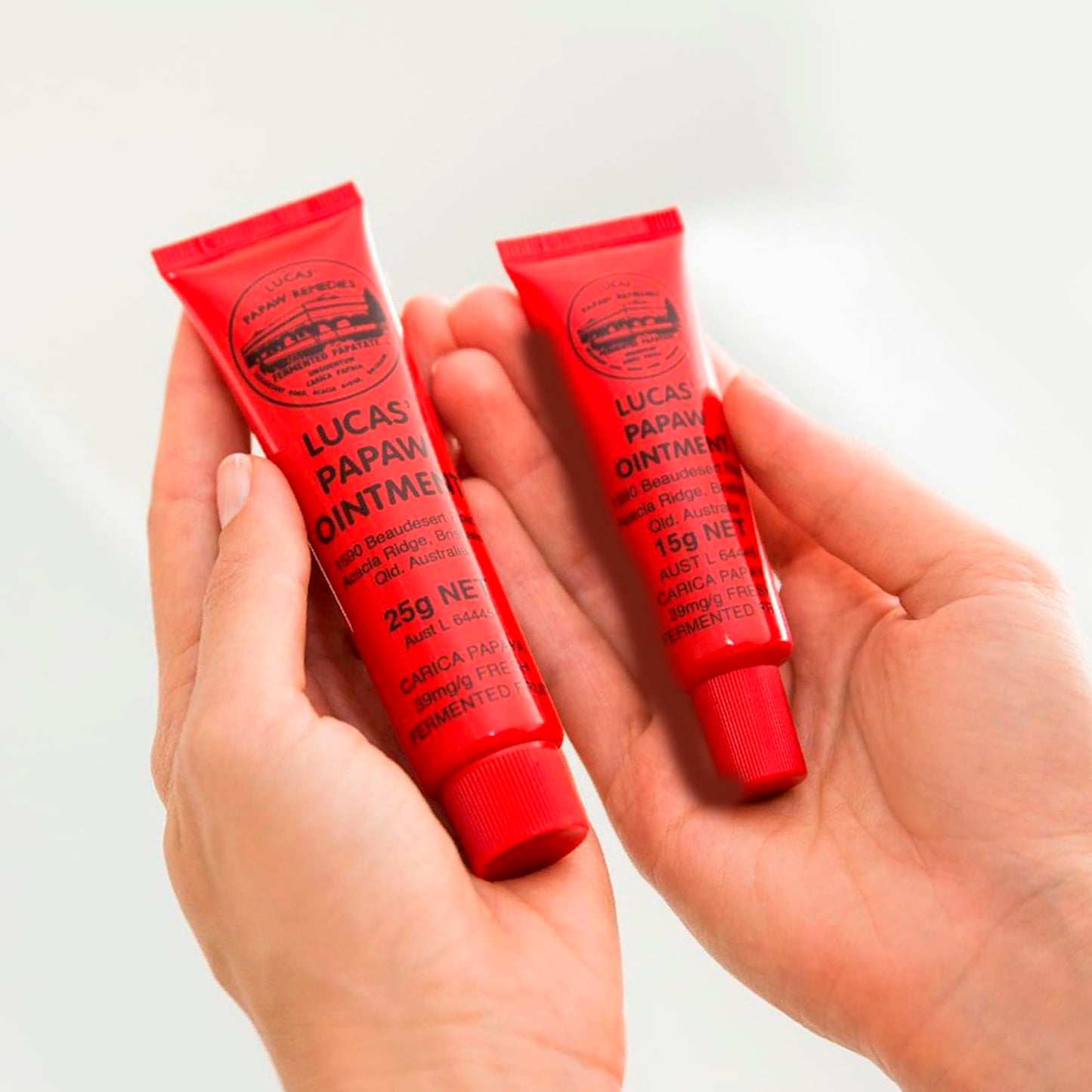 Treats from Home, Lip Ointment, Cream,Ointment for Lips & Dry Skin - Unique All Skin Types, All Gender- Any Season Gift Pack with 15g & 25g tubes of Pawpaw Balm