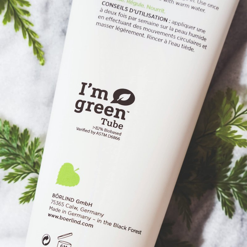 ANNEMARIE BÖRLIND - BODY CARE Shower Scrub, smoothing, regulating & nourishing skin care, with organic bamboo extract & Aloe Vera, vegan, 6.76 Fl. Oz.