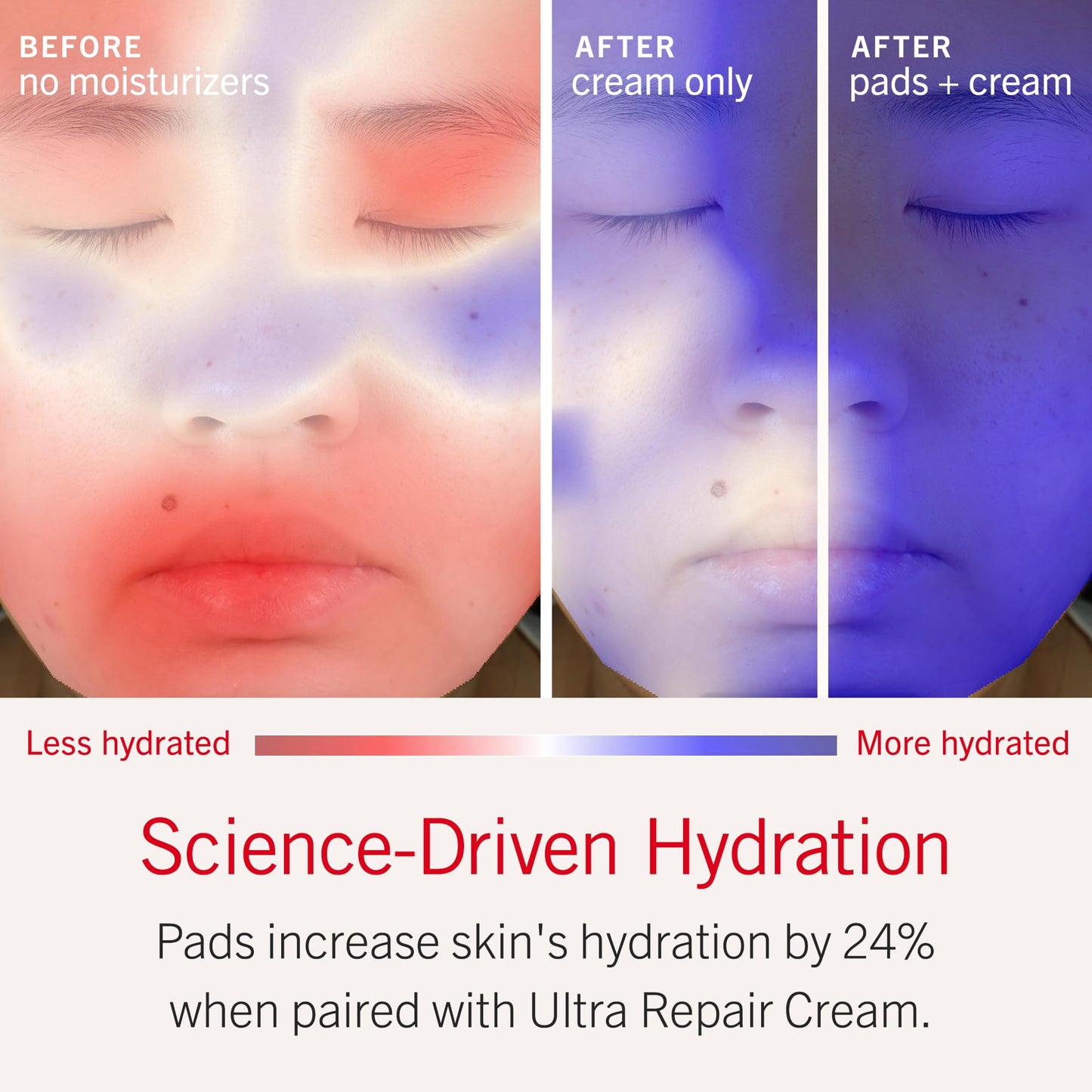 First Aid Beauty Ultra Repair Hydrating Pillow Pads, 60 ct